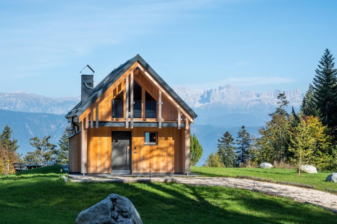 New Opening "Sissi Chalets" - Unique Luxury Hideaway With Mountain View & Sauna Mendola 外观 照片